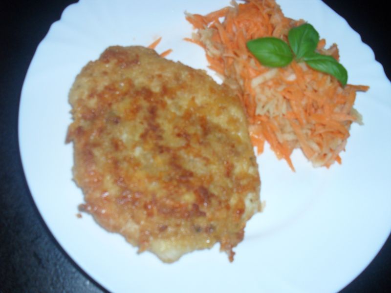 Filet z kurczaka w panierce z serem