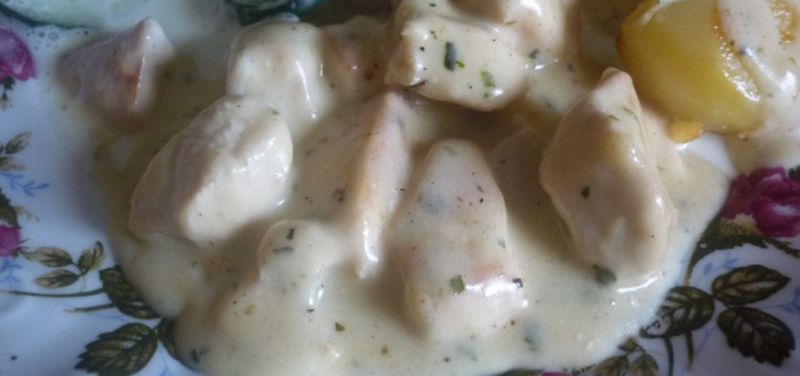 Filet z kurczaka w śmietanie