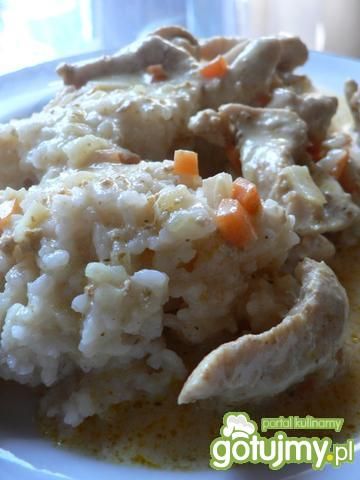 Filet z kurczaka w sosie śmietankowym  Filet z kurczaka w sosie śmietankowym