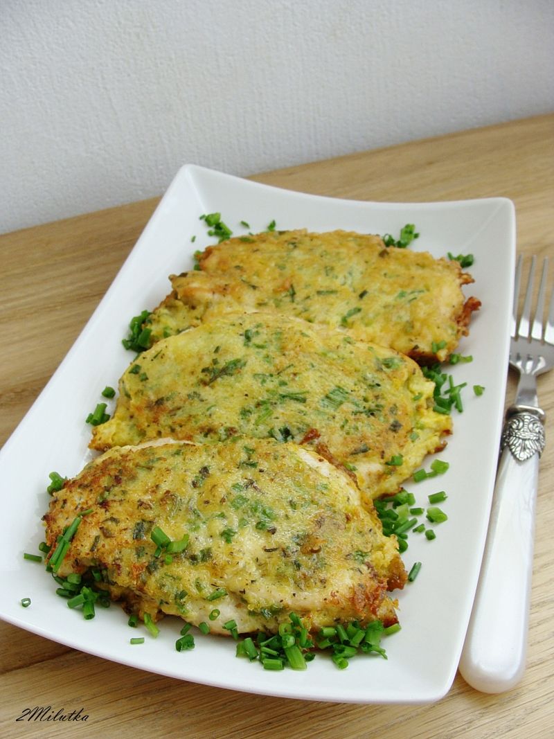 Filet z kurczaka w ziemniaczanej panierce Filet z kurczaka w ziemniaczanej panierce