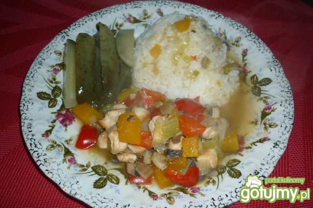 Filet z kurczaka z warzywami 3