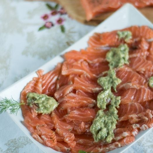 Filet z łososia marynowany