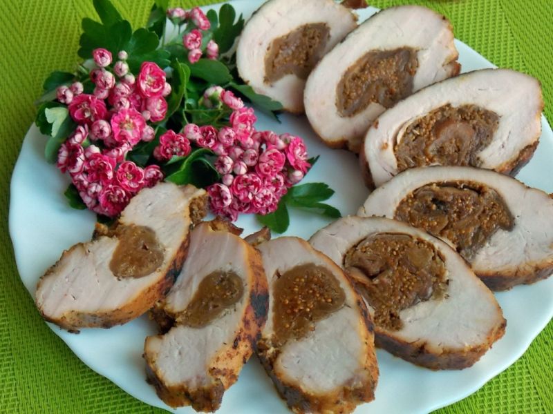 Filet z suszonymi figami