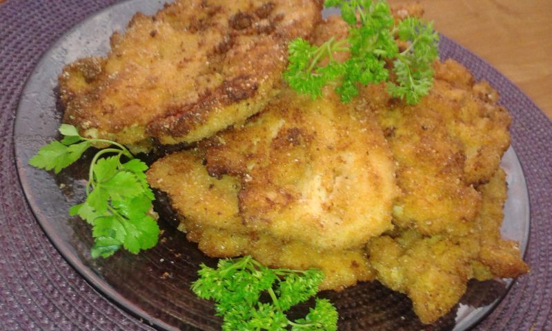 Filety drobiowe a-la schabowe Filety drobiowe a-la schabowe