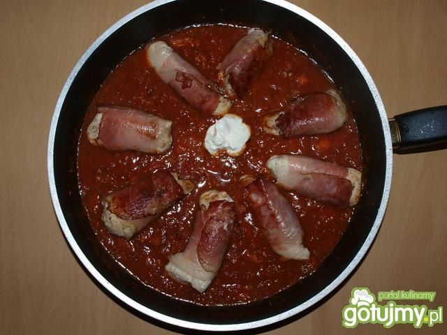 Filety drobiowe w szynce parmeńskiej Filety drobiowe w szynce parmeńskiej