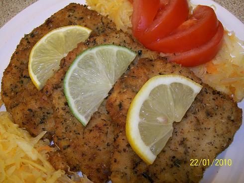 Filety rybne w ziolach