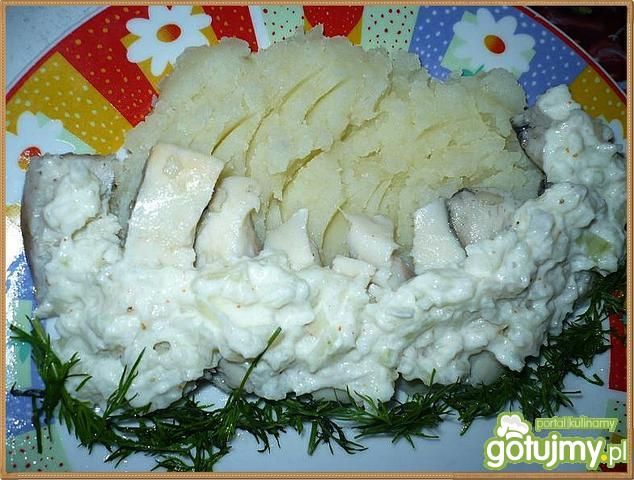 Filety śledziowe z dodatkiem