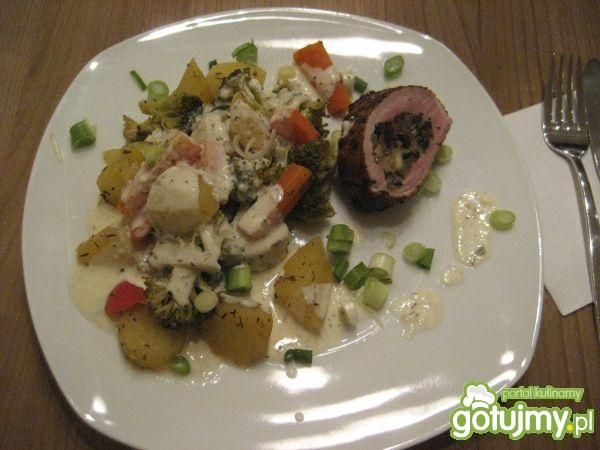 Filety wieprzowe z nadzieniem