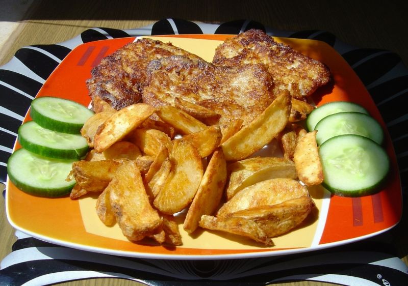 Filety z dorsza w chrupiącej parmezanowej panierce Filety z dorsza w chrupiącej parmezanowej panierce