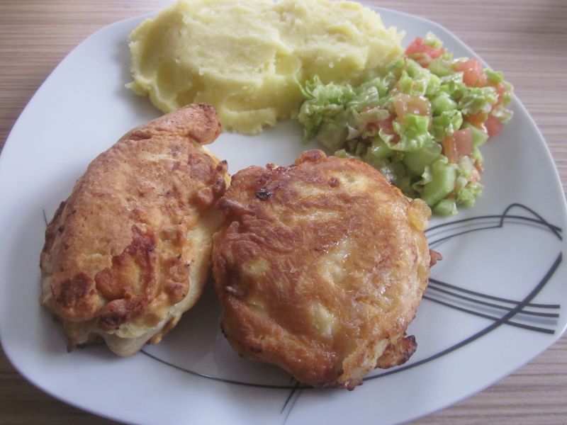 Filety z indyka w cieście naleśnikowym