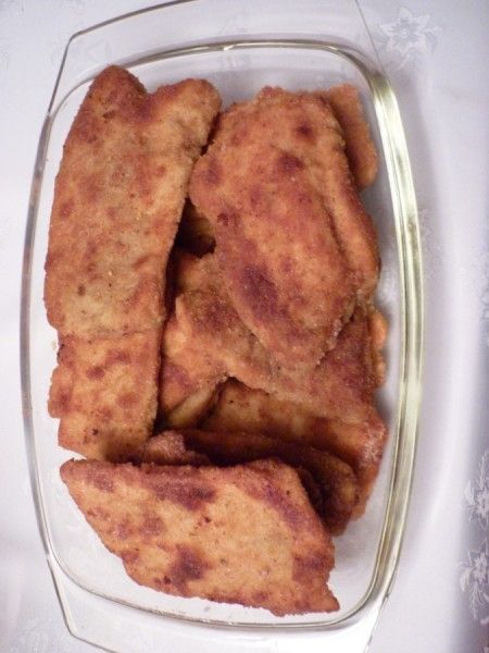 Filety z karpia w panierce Filety z karpia w panierce