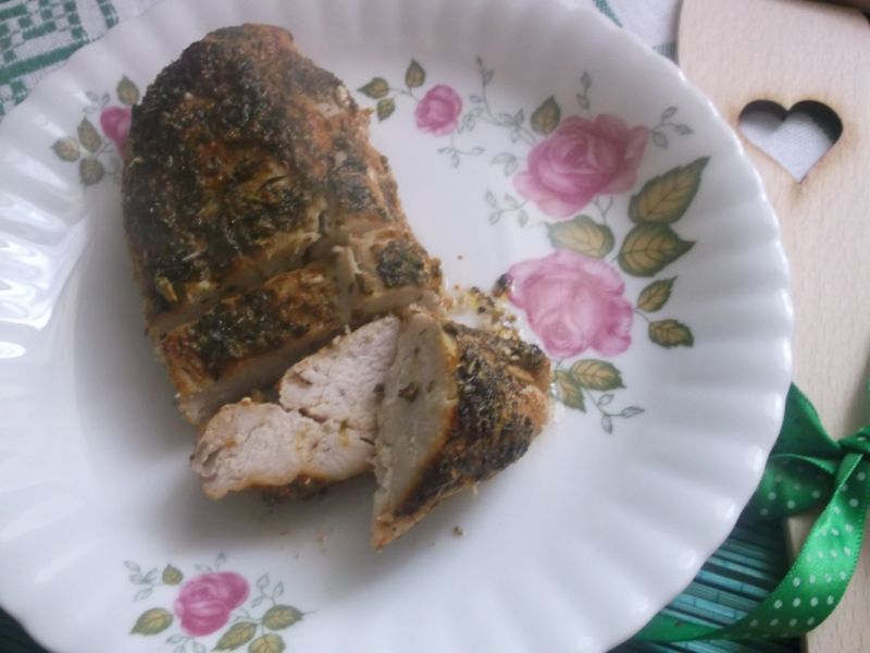 Filety z kurczaka pieczone w przyprawach Filety z kurczaka pieczone w przyprawach