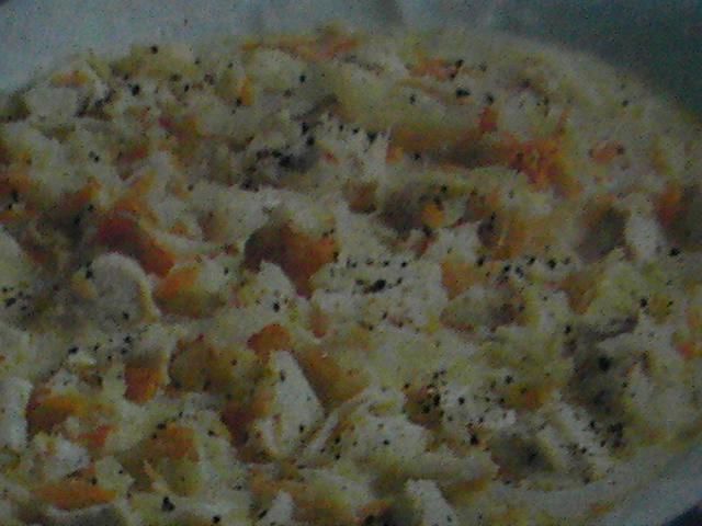 Filety z kurczaka w kapuście