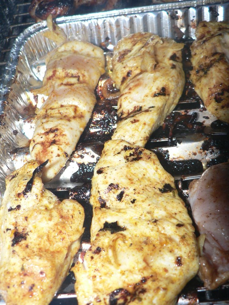 Filety z kurczaka w marynacie czosnkowej 