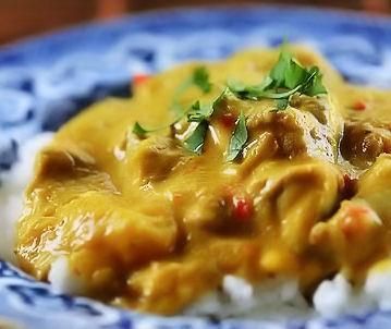 Filety z kurczaka z ananasem i mlekiem