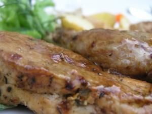 Filety z perliczki z zielonym pieprzem