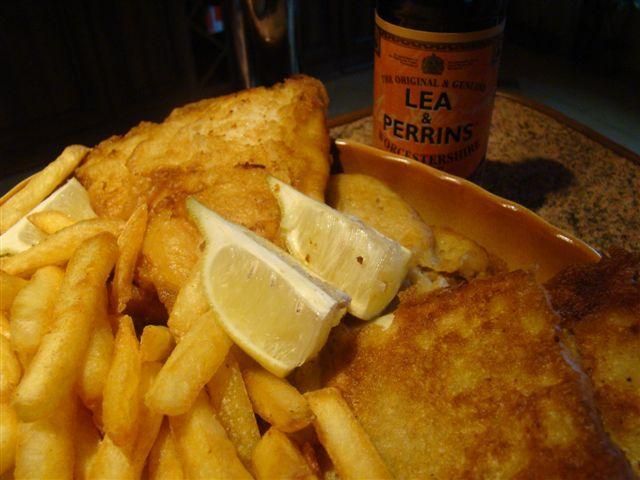 Fish and chips czyli ryba z frytkami Fish and chips czyli ryba z frytkami