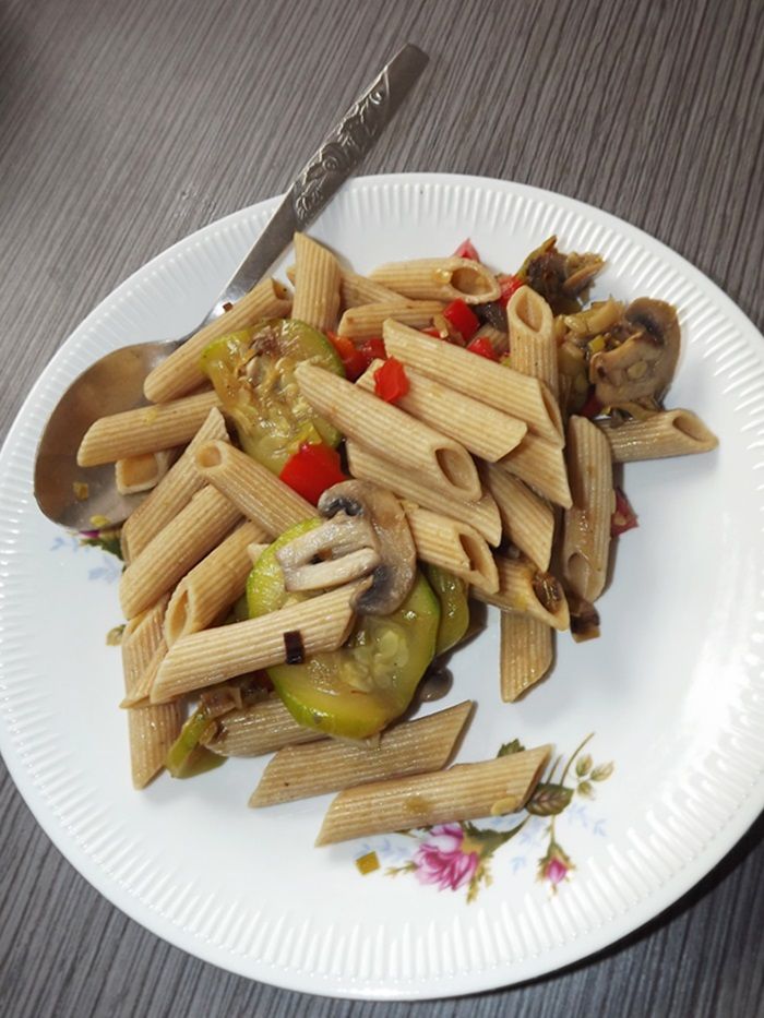 fit makaron z warzywami fit makaron z warzywami