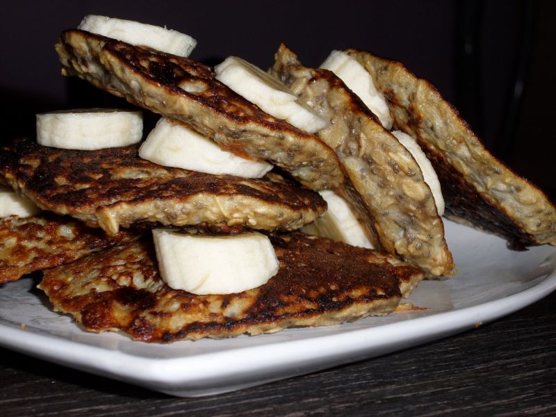 Fit placuszki z banenem