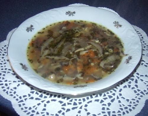  Flaczki z boczniaków