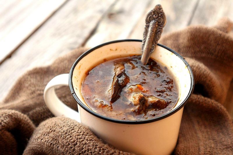 „Flaczki” z kani „Flaczki” z kani