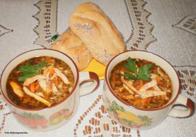 ,,Flaczki „ z kurczaka wg Babcigramolki: ,,Flaczki „ z kurczaka wg Babcigramolki: