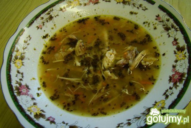 Flaczki z udek drobiowych 