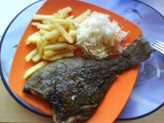 Flądra-pozdrowienia z nad morza