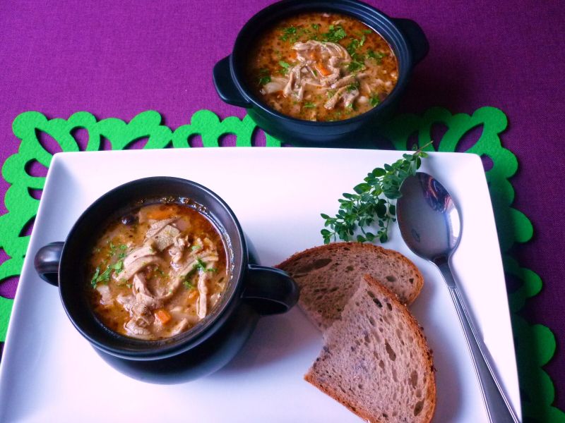 Flaki na wieprzowym wywarze Flaki na wieprzowym wywarze