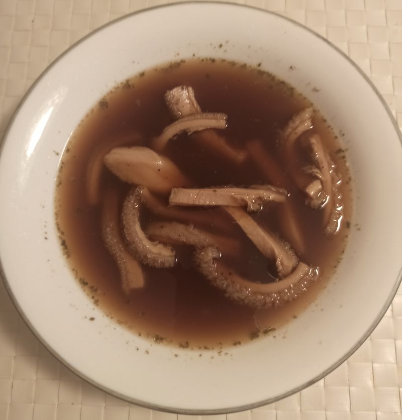 Flaki na wywarze wołowym