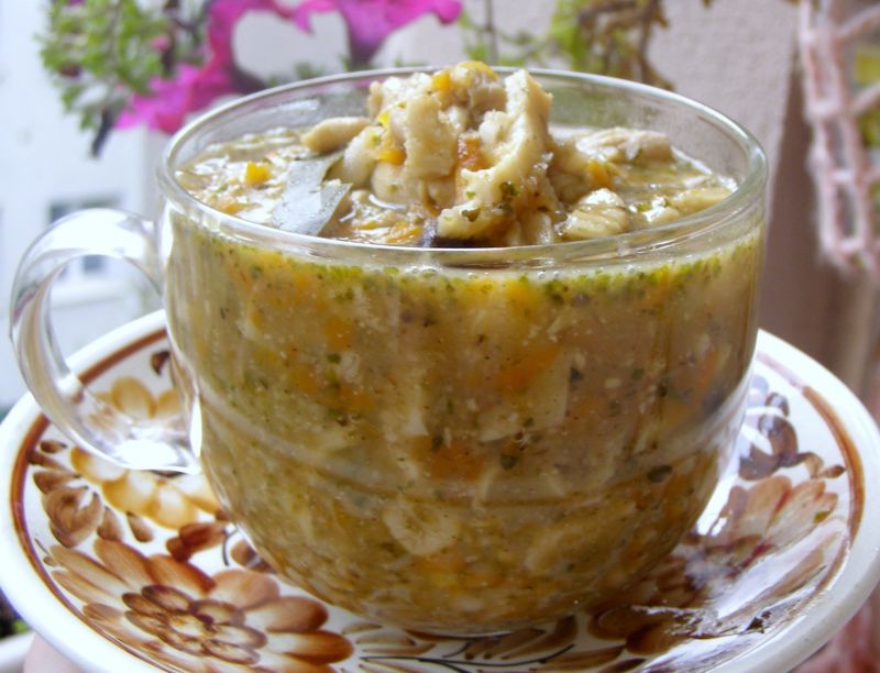 Flaki wieprzowe z marchewką i zasmażką