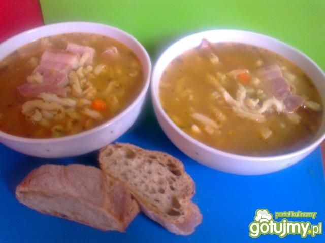 Flaki wołowe na boczku 