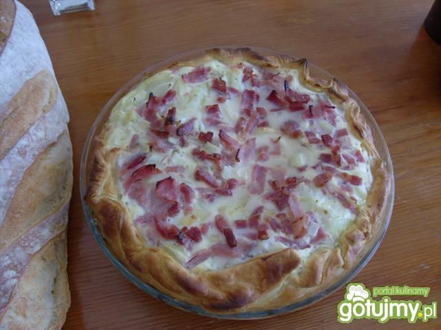 Flammenkuche- tarta alzacka Flammenkuche- tarta alzacka