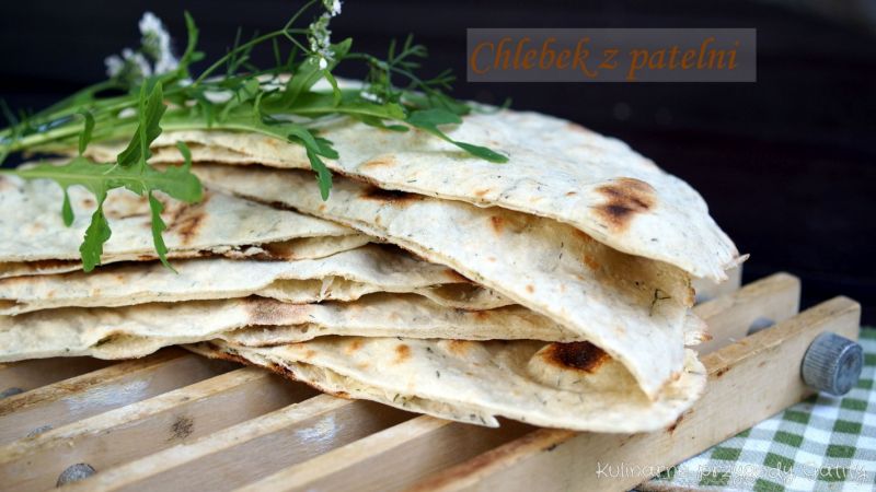 Flatbread, czyli chlebek z patelni Flatbread, czyli chlebek z patelni