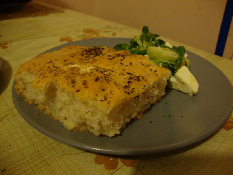 Focaccia sałatkowa  Focaccia sałatkowa