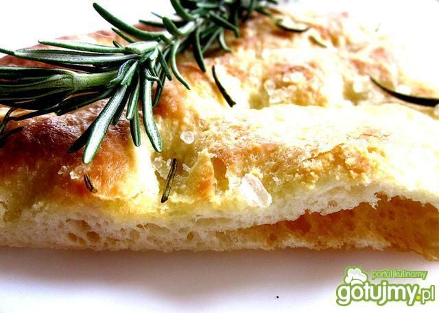 Focaccia z rozmarynem Focaccia z rozmarynem