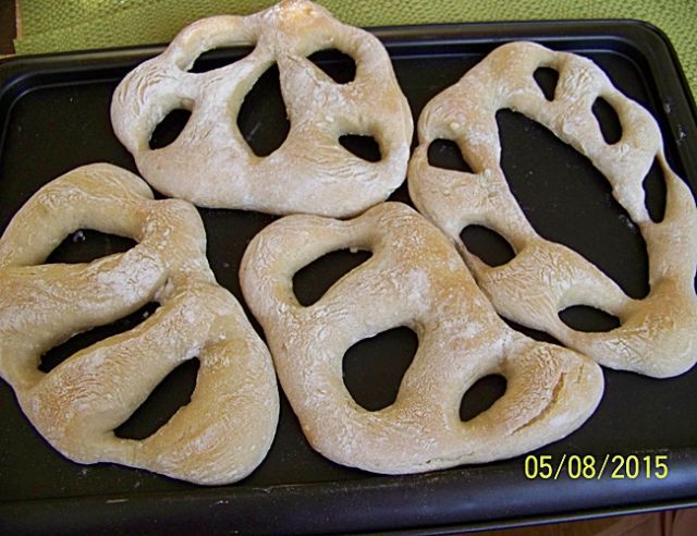 FOUGASSES- chlebowe liście FOUGASSES- chlebowe liście