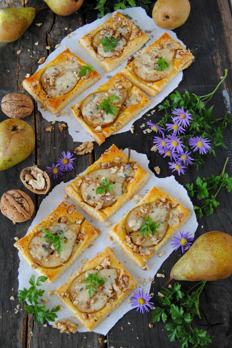 Francuska przystawka z gruszką