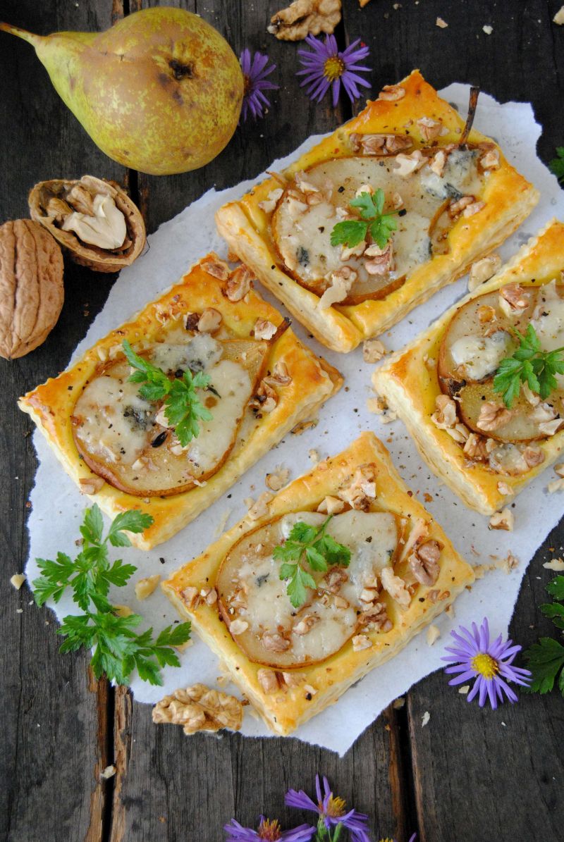 Francuska przystawka z gruszką