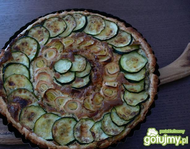 Francuska tarta z cukinią Francuska tarta z cukinią