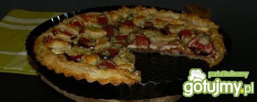 Francuska tarta z figami i serem 