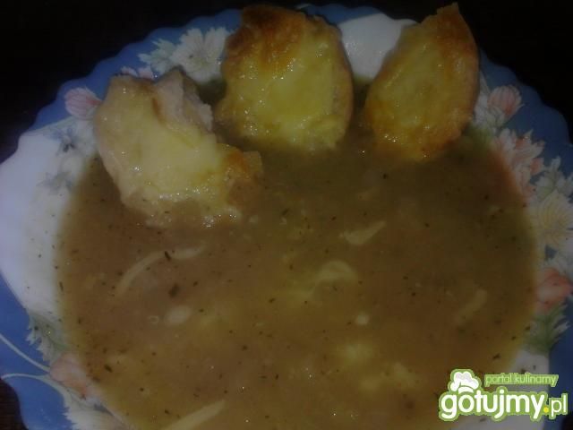 Francuska zupa cebulowa Francuska zupa cebulowa
