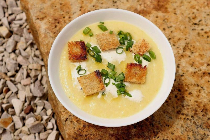 Francuski chłodnik z pora Francuski chłodnik z pora