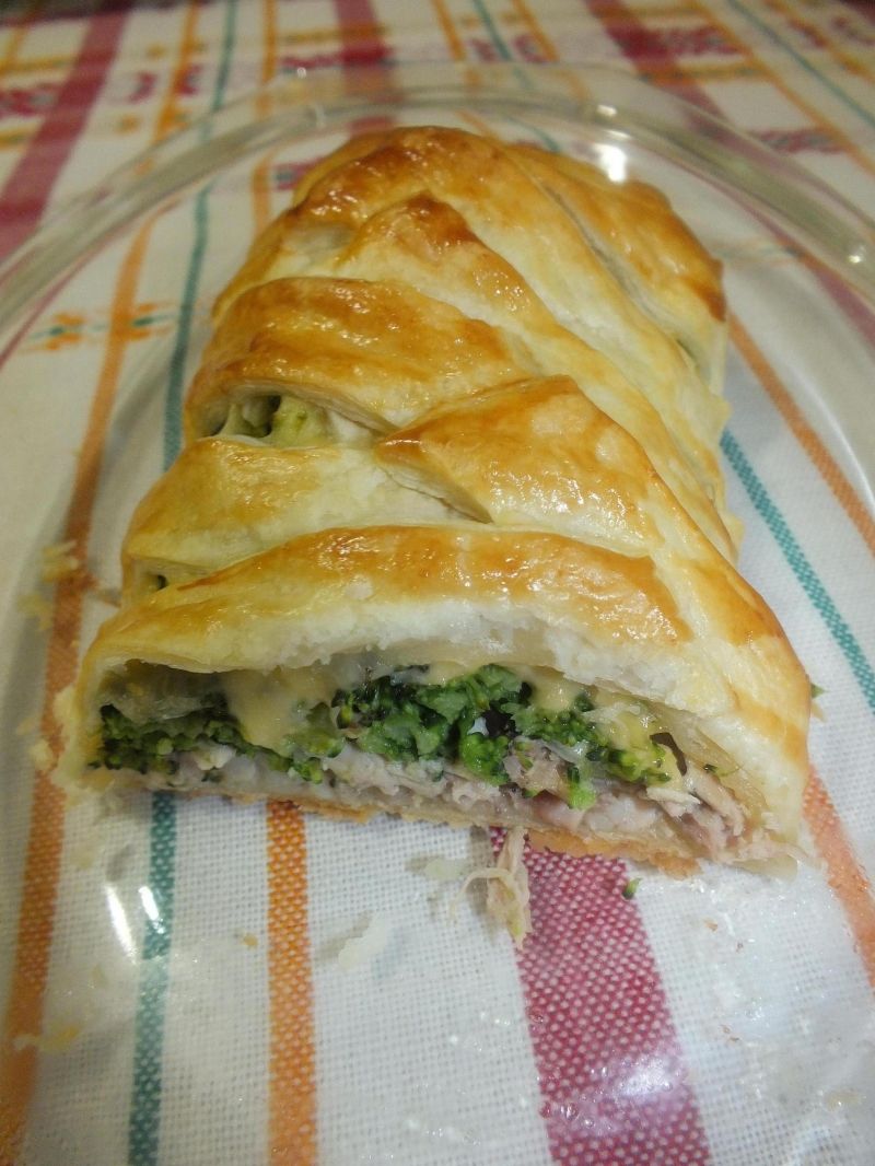 Francuski warkocz brokułowy Francuski warkocz brokułowy