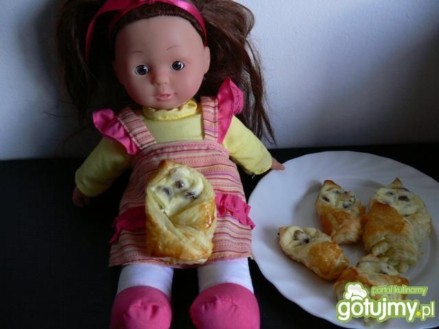 Francuskie beciki z białym serkiem