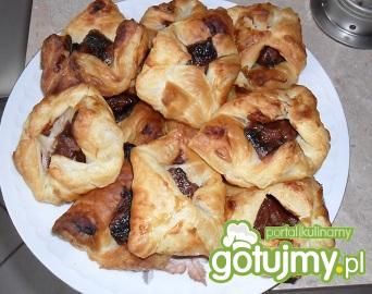 Francuskie ciasteczka z czekoladą 