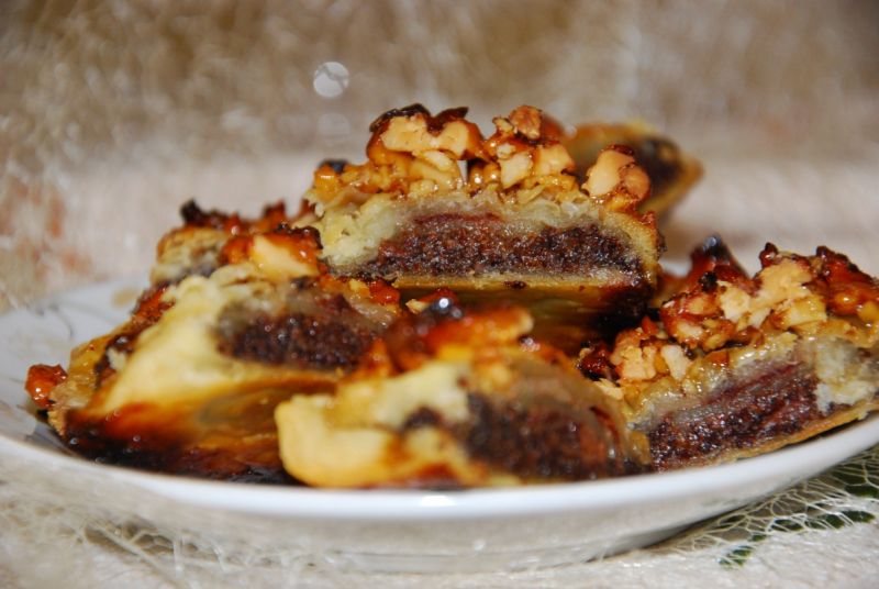 Francuskie ciasteczka z makiem