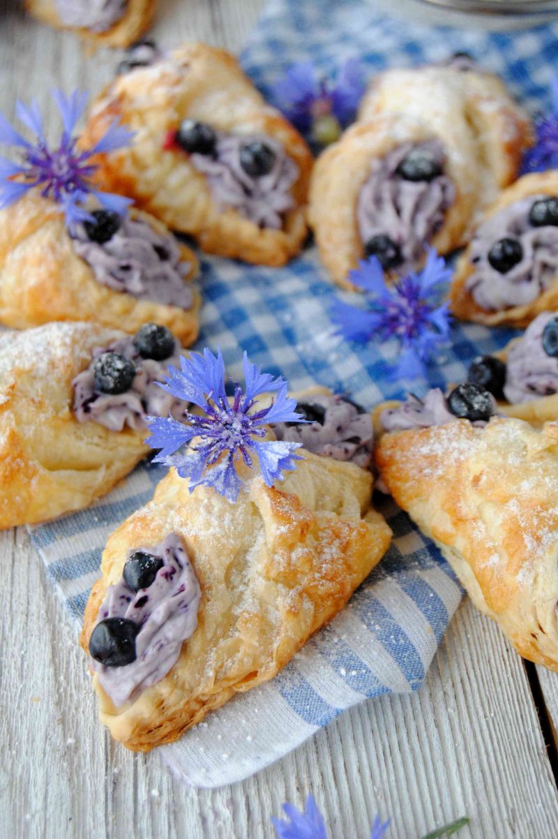 Francuskie jagodzianki Francuskie jagodzianki