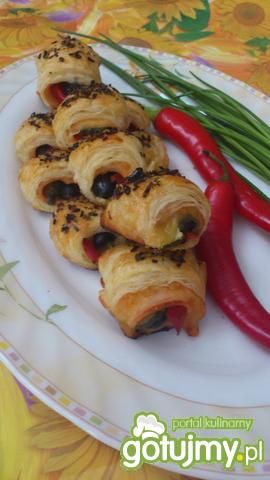 Francuskie kolorowe roladki