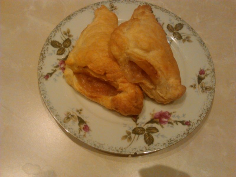 Francuskie koperty z jabłkiem